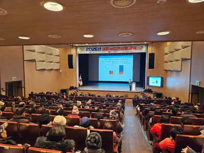 무안군, 3170명 참여한 '새해농업인실용교육' 성료