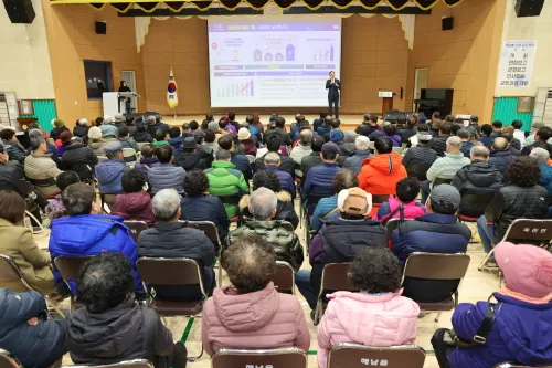 해남군, 전 읍면 순회하며 군민과 미래 비전 공유