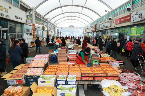 설 명절 앞두고 보성녹차골시장 ‘사랑상품권’으로 북적