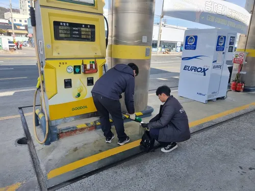 강진군, 설 명절 앞두고 석유제품 불법유통 근절 합동점검
