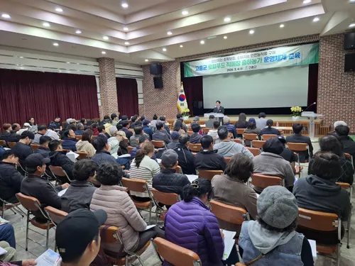 고흥군, 로컬푸드 직매장 개장 앞두고 출하 농가 대상 운영 교육