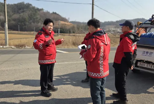 고흥군, 설 명절 산불 안전 확보에 '총력'