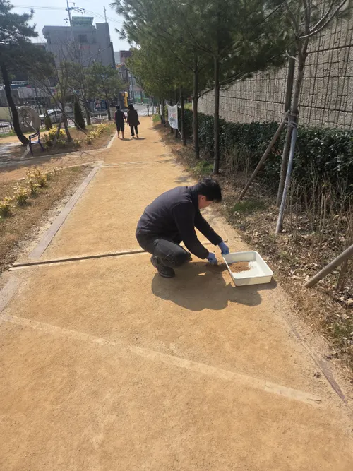 맨발산책로 토양 안전합니다, 광주시 정밀검사 착수