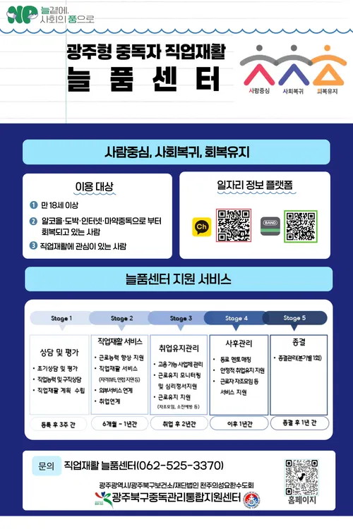 광주시, 중독자 ‘직업재활’ 통해 안정적 자립 지원… 호남권 최초 본격 도입