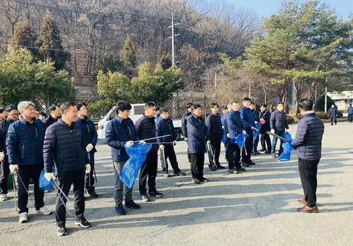 광주시, 설 명절 앞두고 '우리동네 대청소' 자율 시행