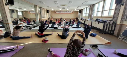 함평군, 어르신 관절 건강 지킨다…'청춘 한방 실버요가교실' 운영