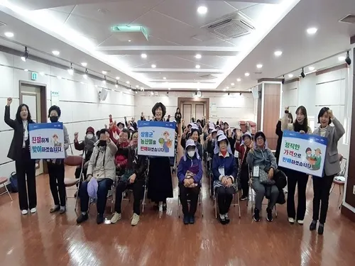장흥군, ‘어머니 텃밭’ 일자리로 어르신s의 활기찬 노후 지원