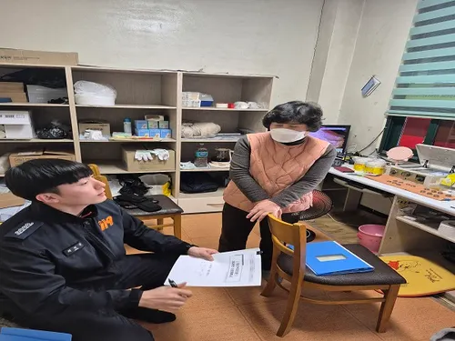 장흥소방서, 대형 화재 사전 차단… 봄철 화재취약시설 집중 점검
