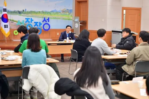 장성군, 청년농업인 영농 고민 해결