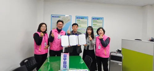 만호동-하나노인복지관, 취약 어르신 위한 '노인맞춤돌봄' 협약 체결