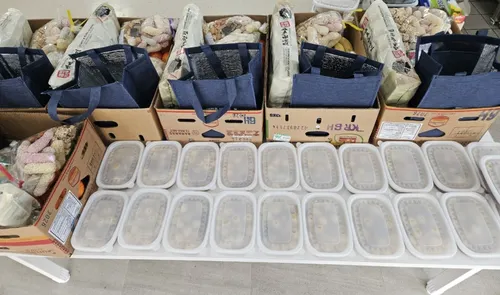 망운면 지사협, 설 명절 앞두고 취약계층에 '상차림 꾸러미' 전달