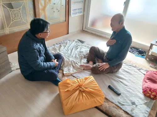 해제면, 설 명절 앞두고 취약계층 10세대 위문