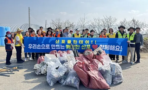 나주 산포면, ‘2026 나주방문의 해’ 맞아 쾌적한 마을 만들기 앞장