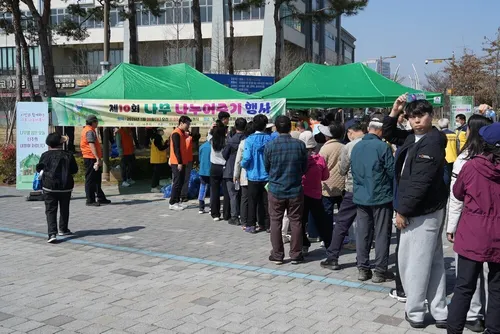 나주시, 제10회 나무 나누어주기 성료…시민과 함께 산불 예방